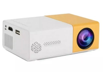 Mini Proyector HDMI amarillo 1080